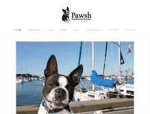 Tablet Screenshot of pawshboston.com